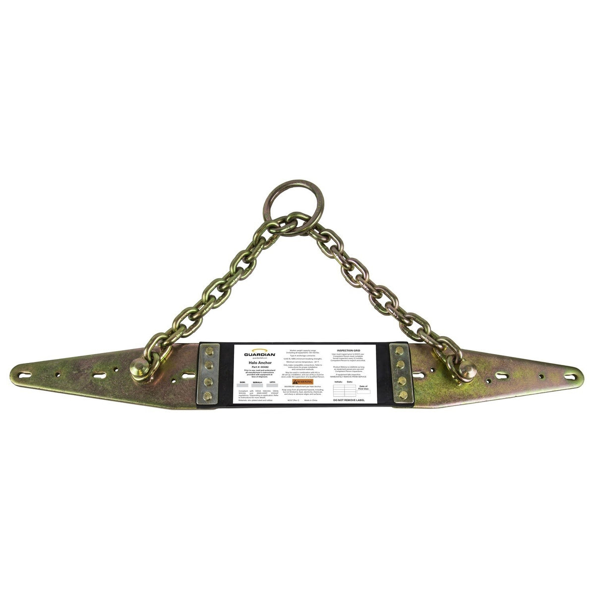 Guardian 00482 Halo Roof Anchor with Fasteners for Residential Roofing - 2