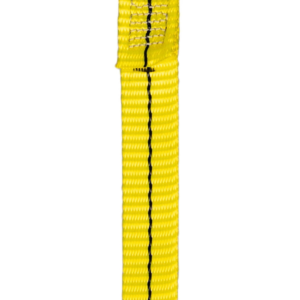 Guardian 01260 4 ft Single Leg Non Shock Absorbing Fall Restraint Lanyard with Steel Snap Hooks - 4