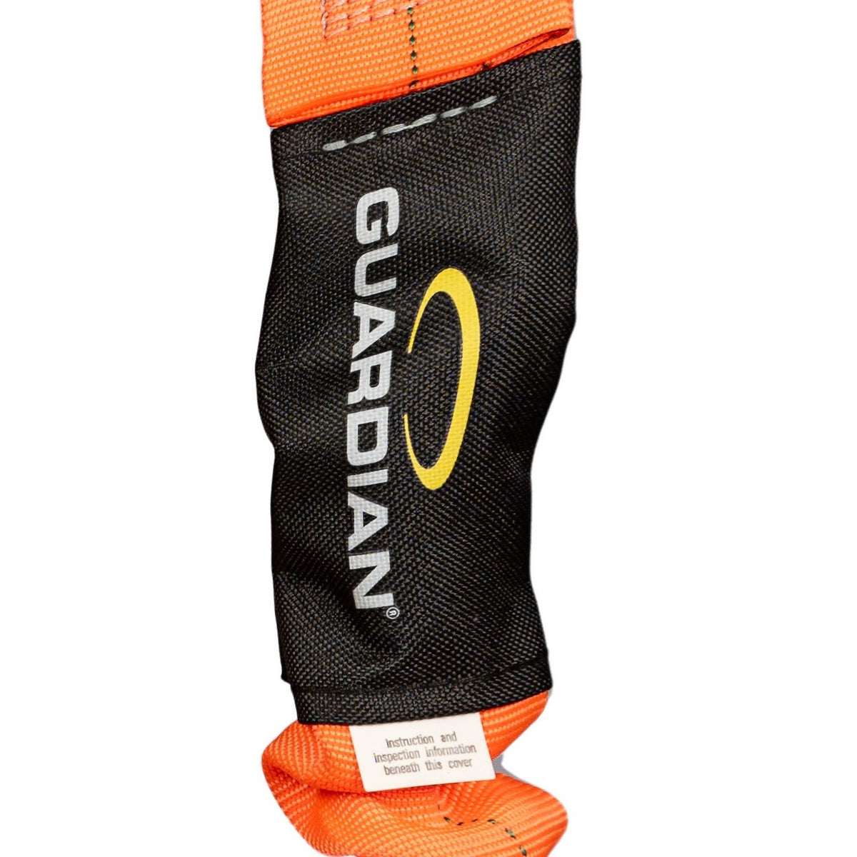 Guardian 01295 4.5 ft to 6 ft Single Leg Stretch Shock Absorbing Lanyard with Steel Snap Hooks - 3
