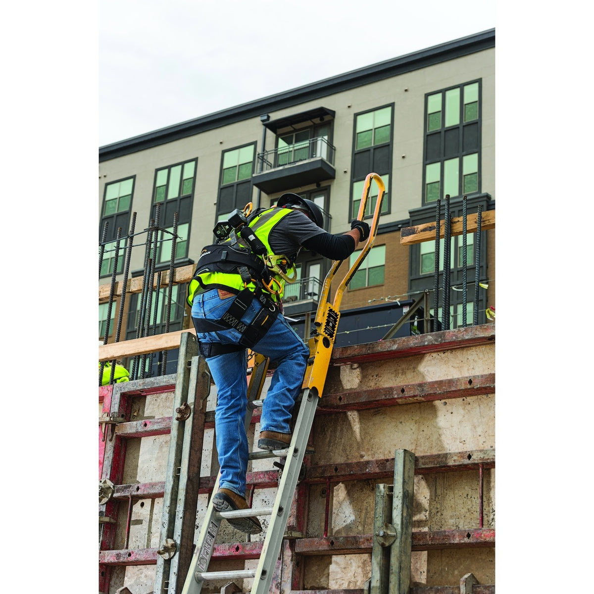 Guardian 10800 Safe-T Ladder Extension System Extends 3 ft for Safer Roof Access (1 Each) - 9