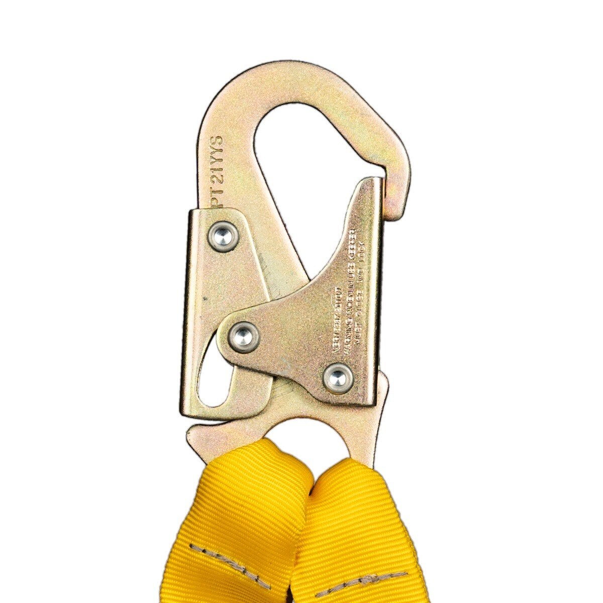 Guardian 11203 6 ft Dual Leg Internal Shock Lanyard with Steel Rebar Hook - 3