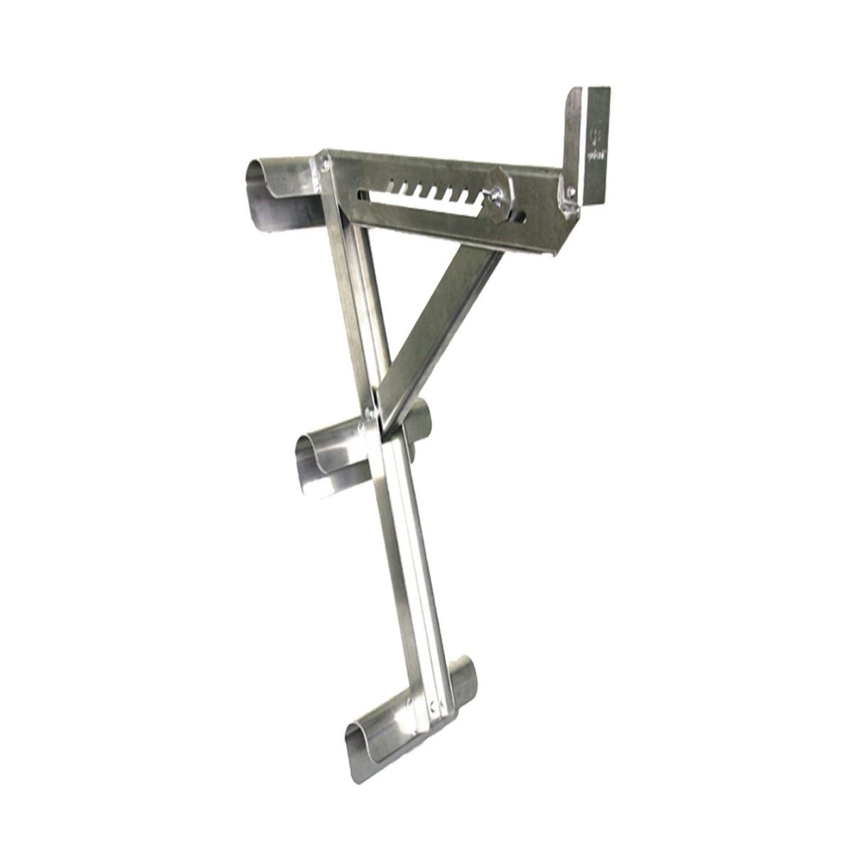 Guardian 2430 3-Rung Long Body Adjustable Ladder Jack for Round or D Rung Ladders (Single)