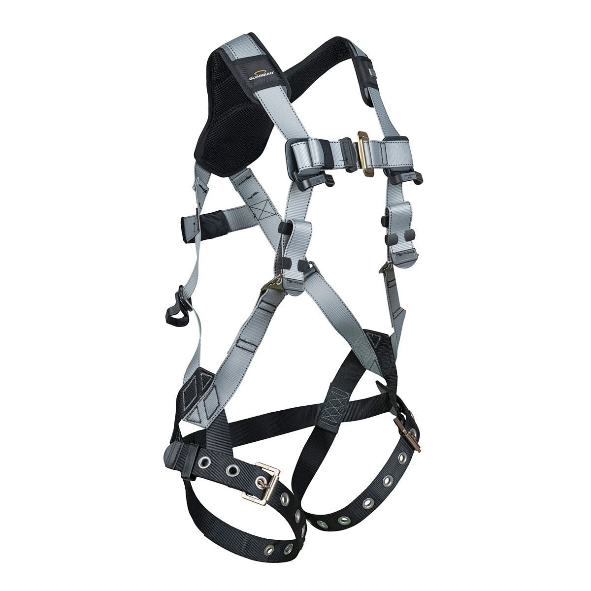 Guardian 3737006 Defender Standard Full Body Harness XL-XXL Pass Through Chest Tongue Buckle Legs