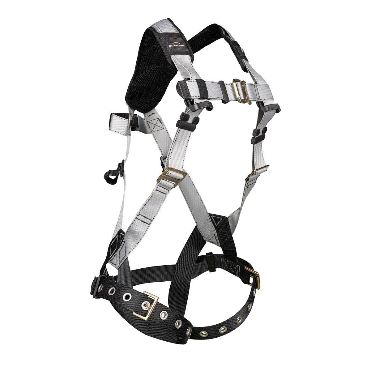 Guardian 3737018 Defender Standard Full Body Harness XL-XXL Quick-Connect Chest Tongue Buckle Legs