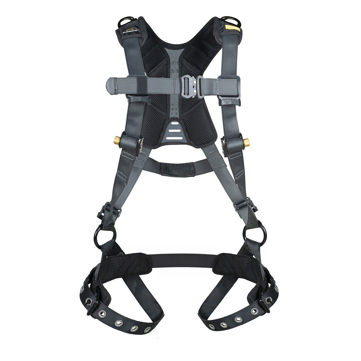 Guardian 3737317 Defender Ultra Plus Retrieval Full Body Harness M-L Quick Connect Chest Tongue Buckle Legs (1 Each) - 2
