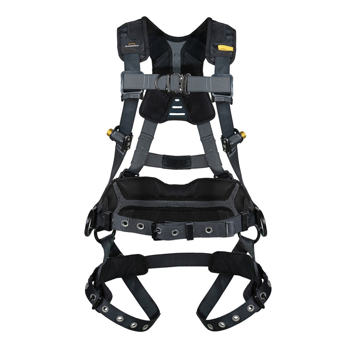 Guardian 3737378 Defender Ultra Plus Full Body Harness XL-XXL Quick-Connect Chest Tongue Buckle Legs