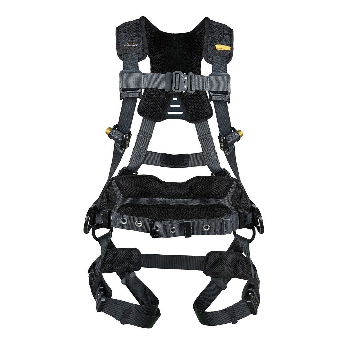 Guardian 3737400 Defender Ultra Plus Construction Full Body Harness Quick Connect XS-S