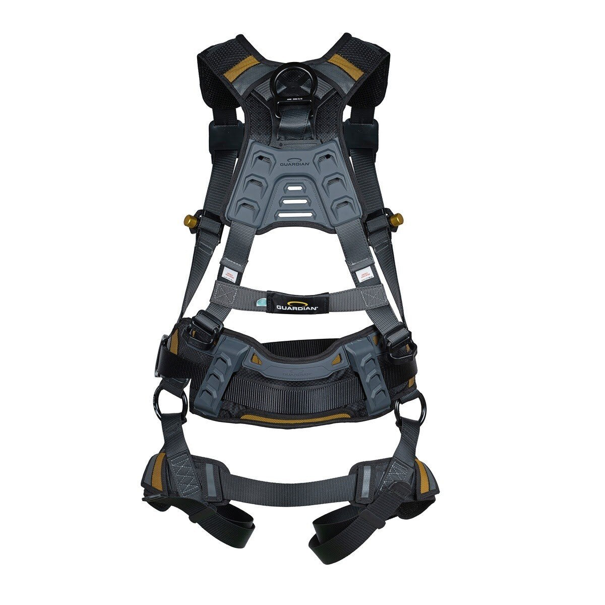 Guardian 3737400 Defender Ultra Plus Construction Full Body Harness Quick Connect XS-S - 2