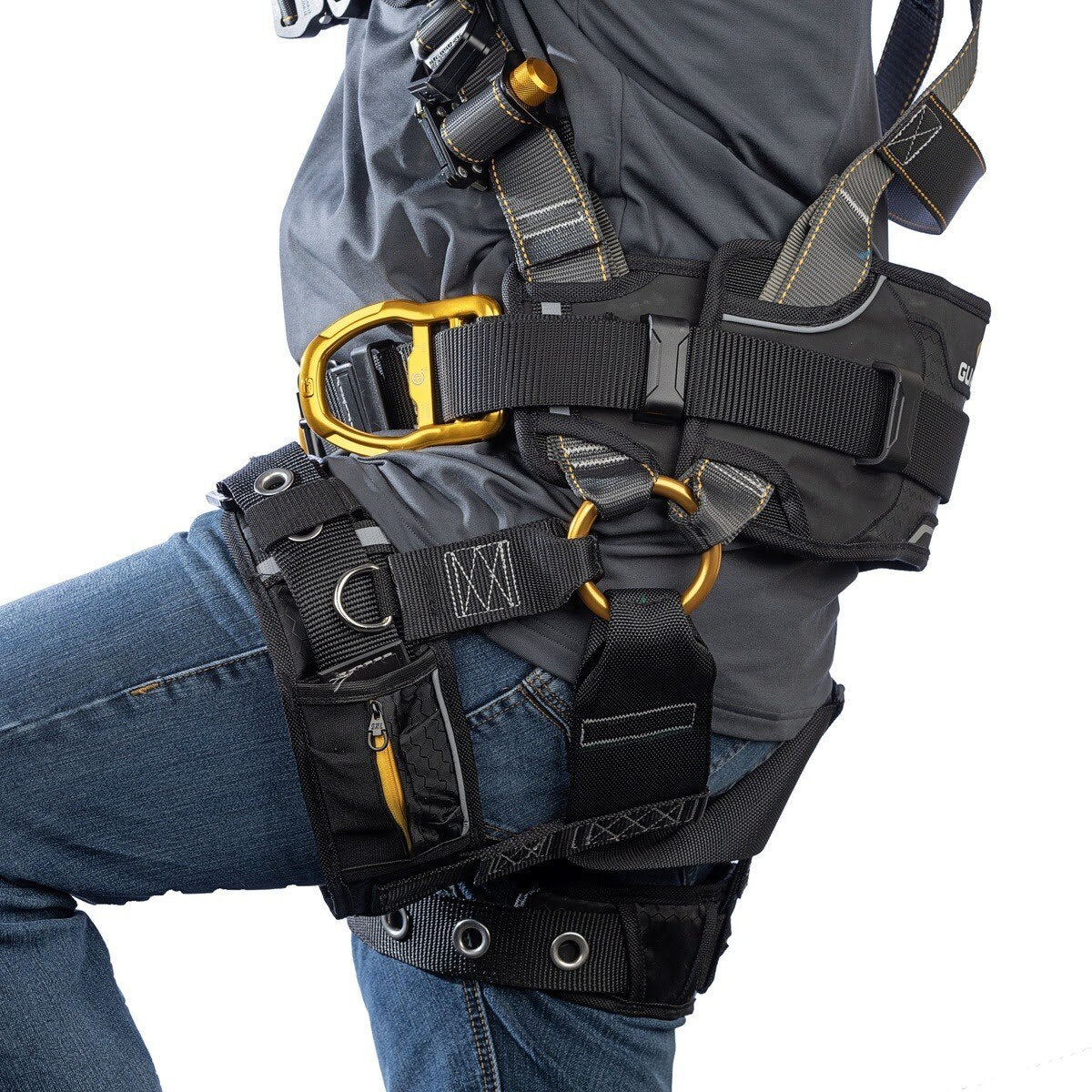 Guardian 3740091 B7-Comfort Full Body Harness with Waist Pad and Hip D-Rings, Size S (1 Each) - 6