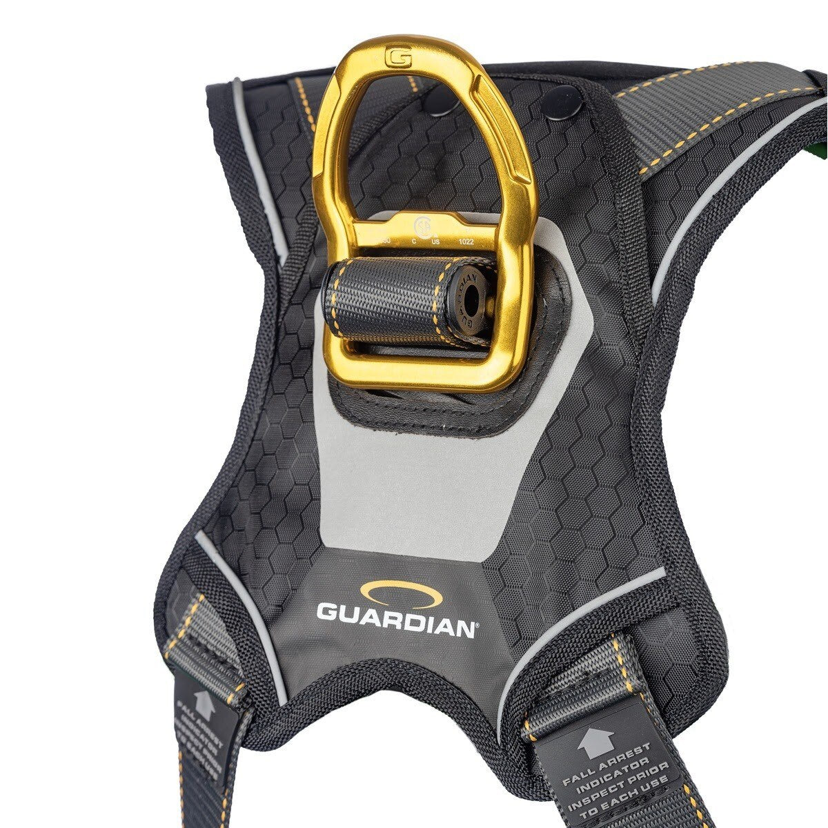Guardian 3740095 B7-Comfort Full Body Harness with Waist Pad and Hip D-Rings XXL (1 Each) - 7