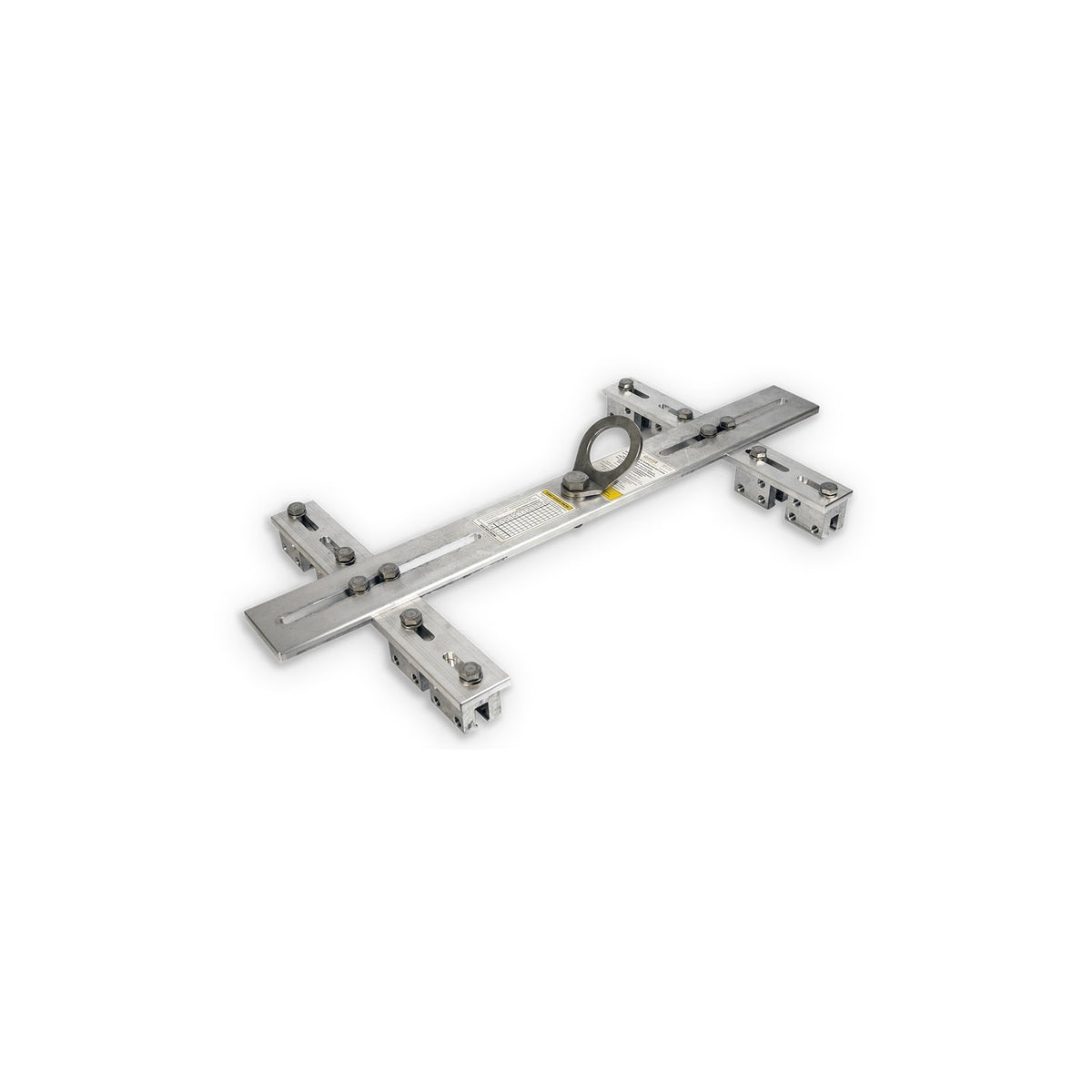 Guardian 53221 Permanent Adjustable 12 in to 24 in Aluminum Standing Seam Roof Anchor