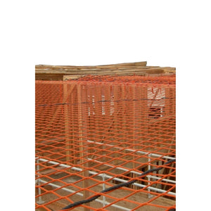 Guardian 61095 7 ft x 7 ft Residential Safety Netting with Web Straps for Fall Arrest