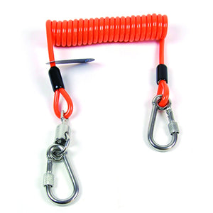 Guardian CC2956WR14LRD Red Wired Coil Tool Tether 2 lb Rating 29 in to 56 in (10 Pack)