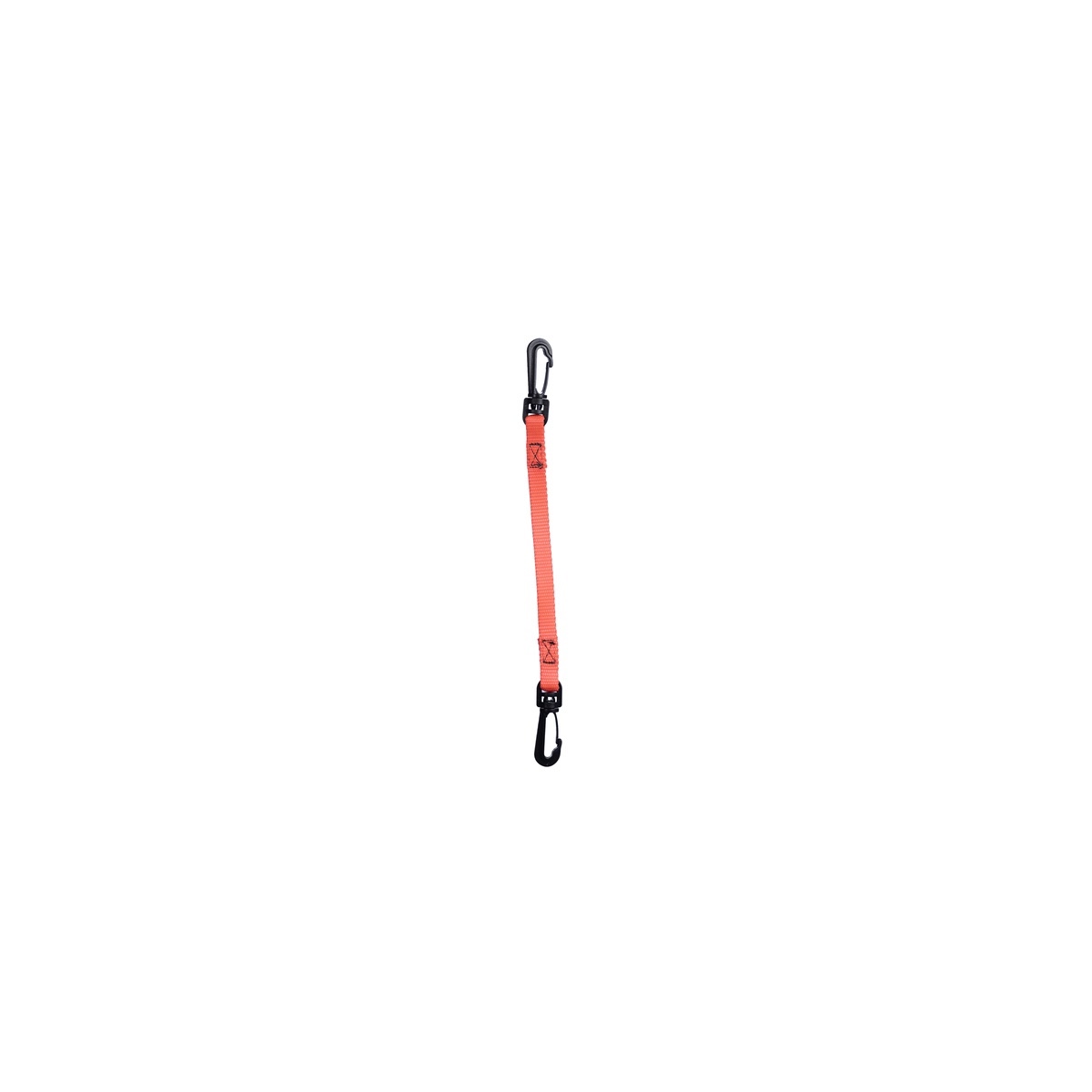 Guardian SNPS24PLOR 24 Inch Orange Tool Tether with Plastic Snaps (10 Pack)