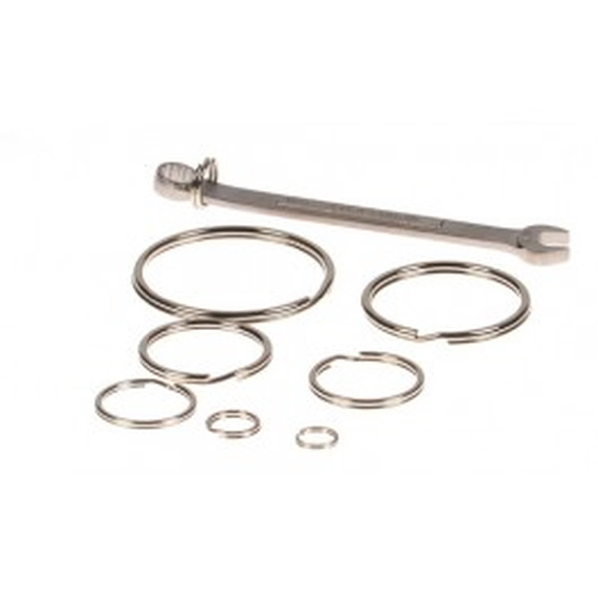 Guardian SR2 2.25 in. Steel Split Ring Tool Attachment Point for Dropped Object Prevention (25 Pack)