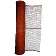 Guardian 70004 Construction Safety Netting, 60" Tall Orange Fire Retardant Debris Netting PE, 150' Roll