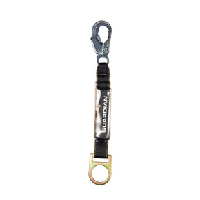 Guardian 01205 18" Shock Absorbing Extension Lanyard With Snaphook End