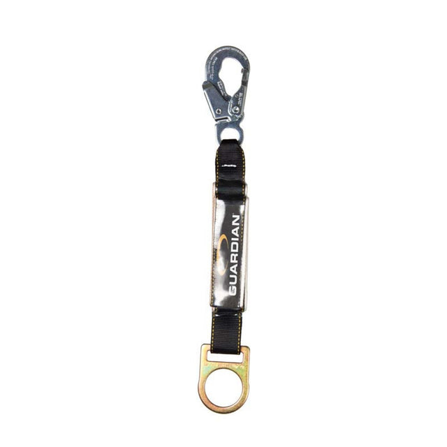 Guardian 01205 18" Shock Absorbing Extension Lanyard With Snaphook End