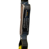 Guardian 01215 4 ft Single Leg Shock Absorbing Lanyard with Steel Snap Hooks - 2