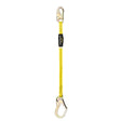 Guardian 01261 Adjustable 4-6 ft Single Leg Non-Shock Absorbing Lanyard with Rebar Hook (1 Each)
