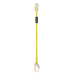 Guardian 01266 4 ft to 6 ft Non Shock Absorbing Single Leg Lanyard with Rebar Hook (1 Pack)