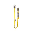 Guardian 01290 6 ft Shock Absorbing Tie Back Lanyard Adjustable D Ring (1 Each)