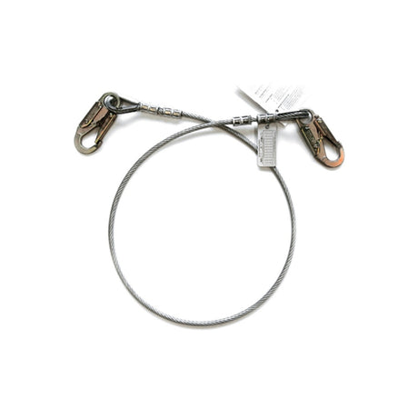 Guardian 10432 6 ft Galvanized Steel Cable Choker Anchor with Snap Hook Ends (1 Each)