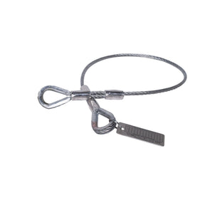 Guardian 10440 3 ft Vinyl Coated Galvanized Cable Choker Anchor with Thimble Ends (1 Each)