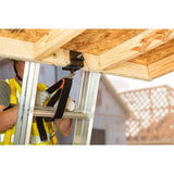 Guardian 10808 Ladder Stability Clamp with Straps for Roof Safety (1 Clamp and 2 Straps) - 7