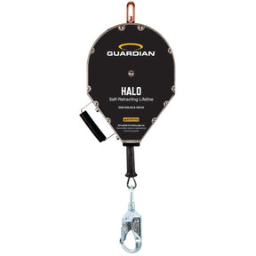 Guardian 10917 50 ft Halo Big Block Cable Self-Retracting Lifeline with Steel Snap Hook (1 Each)