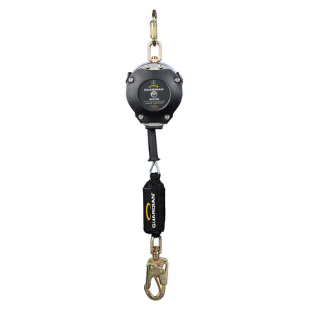 Guardian 10925 30 ft Class 2 Leading Edge Self Retracting Lifeline with Steel Cable and Swivel Top - 2