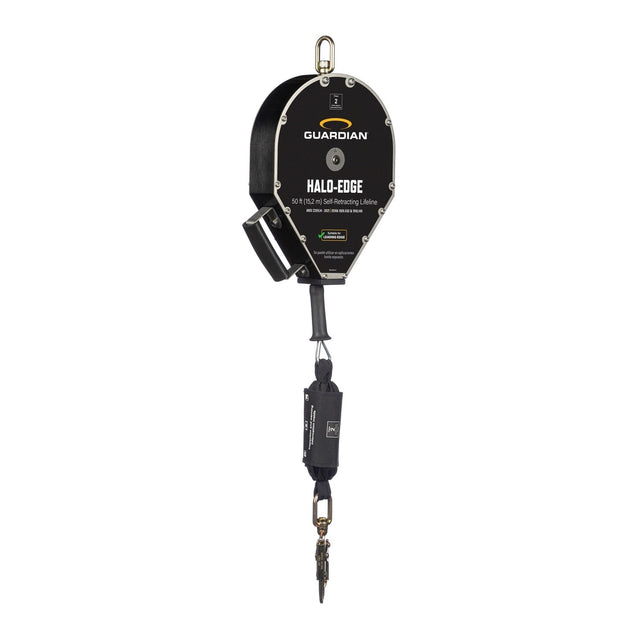 Guardian 10927 50 ft Class 2 Leading Edge Self Retracting Lifeline with Galvanized Steel Cable