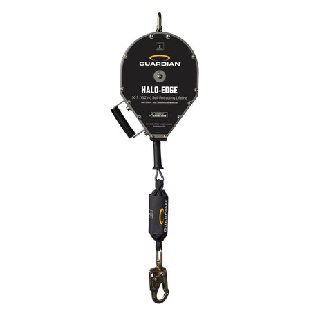 Guardian 10927 50 ft Class 2 Leading Edge Self Retracting Lifeline with Galvanized Steel Cable - 2