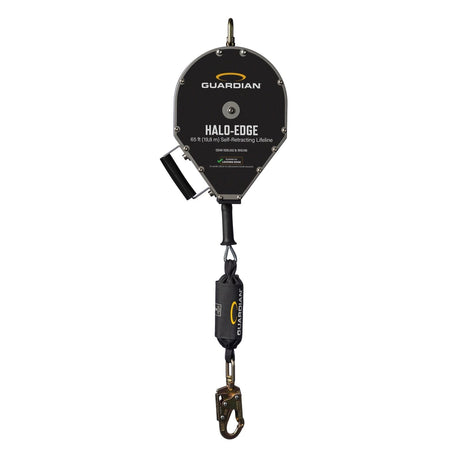 Guardian 10928 Halo-Edge 65 ft Leading Edge Self-Retracting Lifeline with Shock Pack - 2
