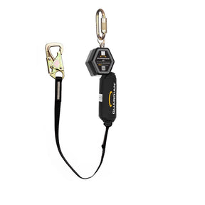 Guardian 1400200 CR5 Class 1 6 ft Web Personal Self Retracting Lifeline with Steel Tie-Back Hook
