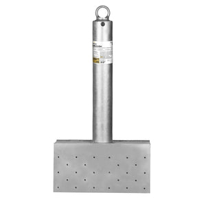 Guardian 1400399 12 in. Galvanized Steel Saddle Anchor for Permanent Wood Structure Anchorage (1 Pack)