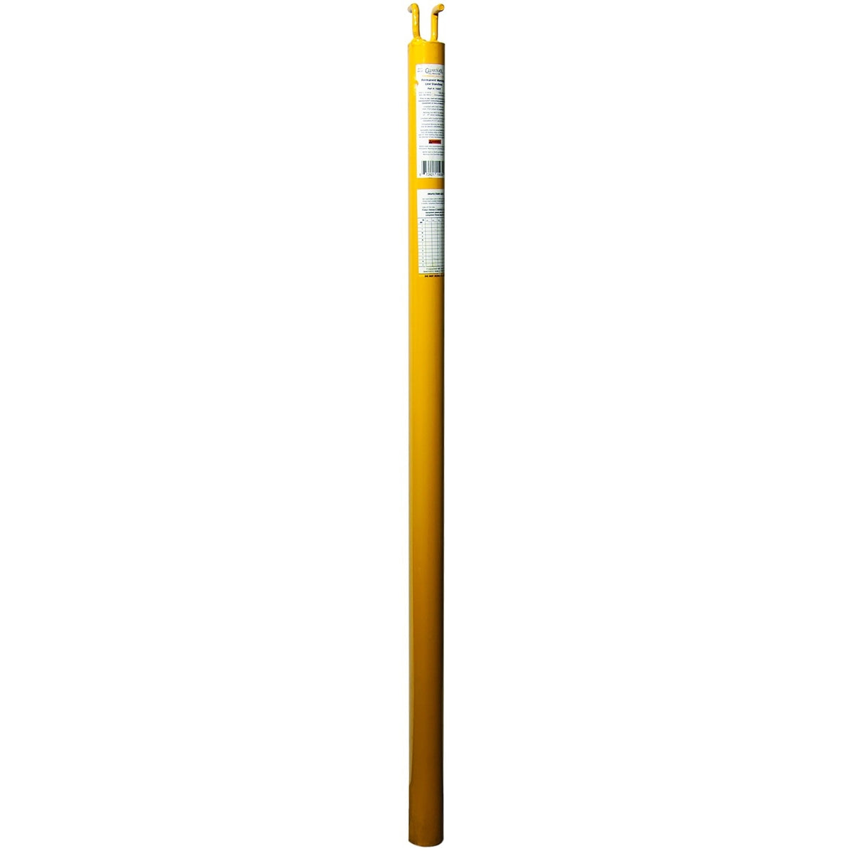 Guardian 15039 42 in Powder Coated Steel Warning Line Post for Controlled Access Areas