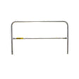 Guardian 15183-GALV 6 ft Galvanized Steel G-Rail Guardrail Rail for Baseplate System