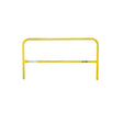 Guardian 15183 6 ft Powder Coated Steel Freestanding Guardrail Rail