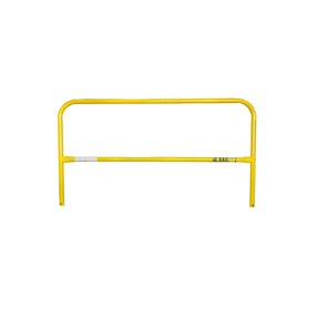 Guardian 15183 6 ft Powder Coated Steel Freestanding Guardrail Rail