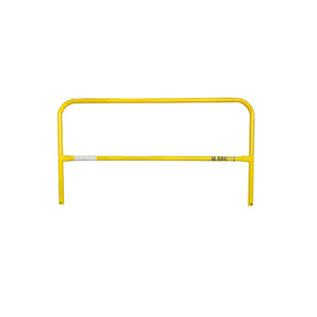 Guardian 15183 6 ft Powder Coated Steel Freestanding Guardrail Rail