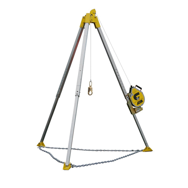 Guardian 20001 90 in. Arc-O-Pod Rescue Tripod System Kit with 50 ft 3-Way SRL (1 Kit)