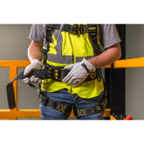 Guardian 21032 Cyclone Full Body Construction Harness with Waist Pad and Side D Rings XXL - 6