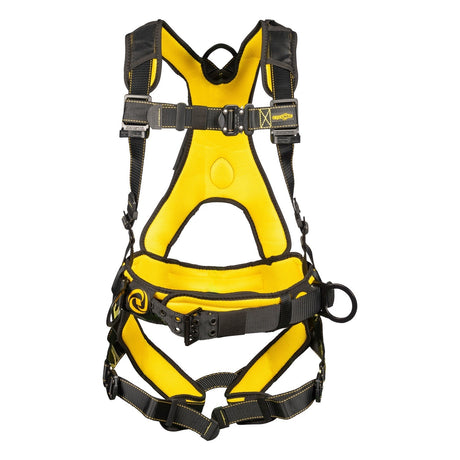 Guardian 21033 Cyclone Full Body Fall Protection Harness with Side D Rings and Waist Pad Size Small - 2
