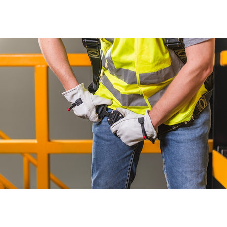 Guardian 21034 Cyclone Full Body Harness with Waist Pad and Side D-Rings M-L - 5