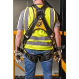 Guardian 21043 Cyclone Full Body Fall Protection Harness with Comfort Padding XL - 5