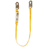 Guardian 21302 6 ft Dual Leg Big Boss Extended Free Fall Lanyard with Steel Snap Hooks - 2