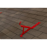 Guardian 2503 6 in. x 60 Degree Heavy Duty Fixed Roof Bracket Fits 2 x 6 Plank - 5