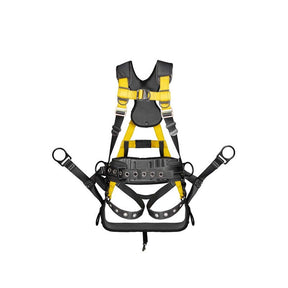 Guardian 293172 Tower Edge Construction Harness XXL, Quick-Connect Chest, Tongue Buckle Waist/Legs