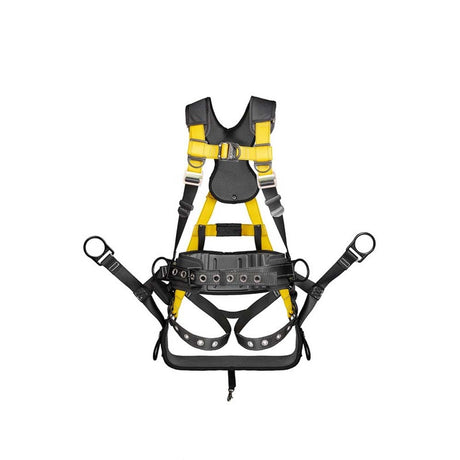 Guardian 293271 Tower Edge Construction Harness M-XL, Quick-Connect Chest/Waist, Tongue Buckle Legs